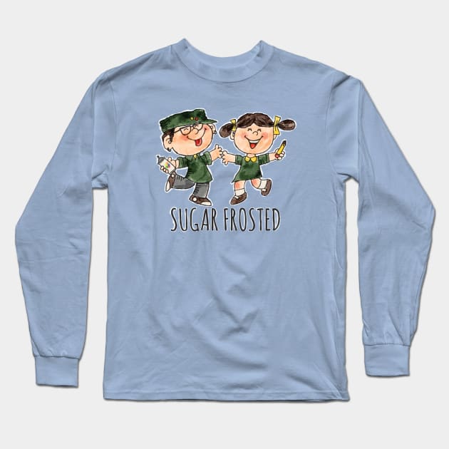 Sugar Frosted Long Sleeve T-Shirt by DustinCropsBoy